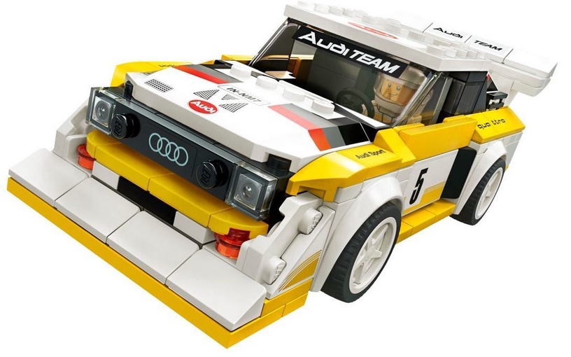 Konstruktorius LEGO® Speed Champions 1985 Audi Sport quattro S1 76897, 250 vnt.