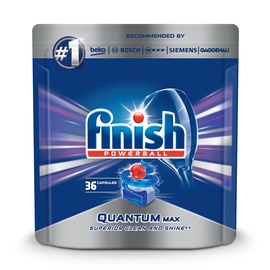 Nõudepesumasina tabletid Finish Quantum Max, 36 tk