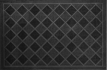 Придверный коврик Diana Black, 400x600 мм