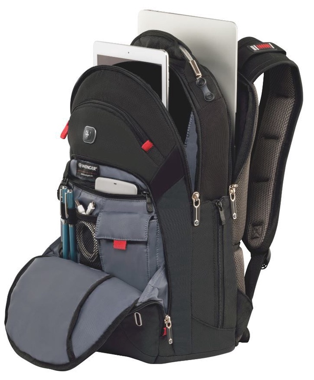Kuprinė nešiojamam kompiuteriui Wenger Backpack For 15", juoda, 15"