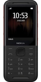 Mobiiltelefon Nokia 5310 2020, must/punane, 8MB/16MB