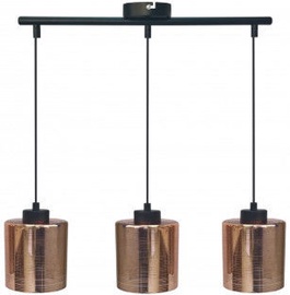 Candellux Cox 33-51523 Ceiling Lamp 3x60W E27 Black/Copper
