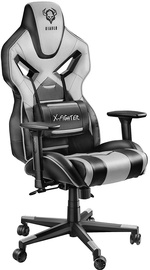 Žaidimų kėdė Diablo X-Fighter Black/White