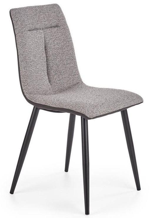 Ēdamistabas krēsls K374, pelēka, 45 cm x 52 cm x 90 cm