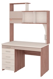 DaVita Britanija 52.14 Desk Koburg Oak/Dark Ash Shimo