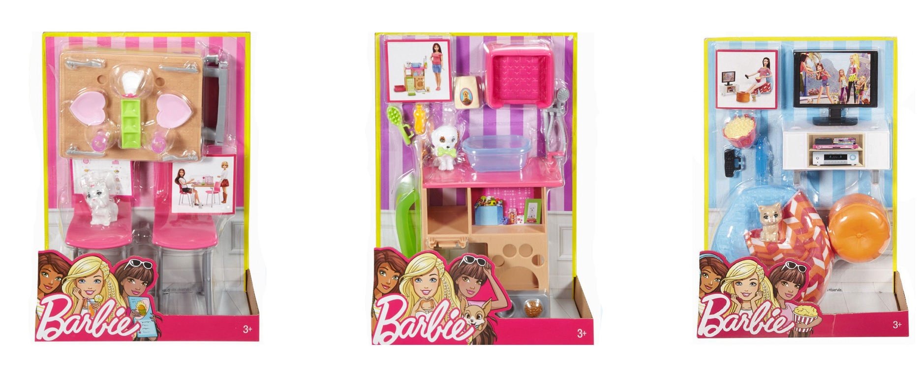 barbie indoor furniture set