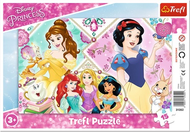 Trefl Frame Puzzle Disney Princess 15pcs 31352