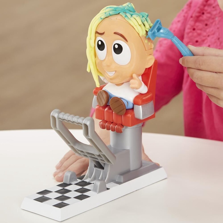 Plastilīns Hasbro Play-Doh Crazy Cute Stylist F1260, daudzkrāsains