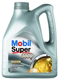 Машинное масло Mobil Super 3000 5W - 40, синтетический, для легкового автомобиля, 4 л