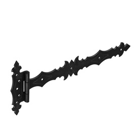 Domax ZBD 400 Gate Hinge 400x170x3mm Black