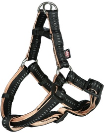 Trixie Softline Elegance One Touch Harness M Black/Beige