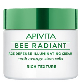 Apivita Bee Radiant Anti Aging Illuminating Cream Rich Texture 50ml