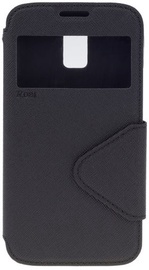 Roar Fancy Diary S-View Book Case For Samsung Galaxy J5 J500F Black