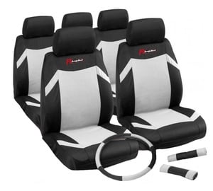 Чехлы для автомобильных сидений Bottari Indy Kit Black Grey