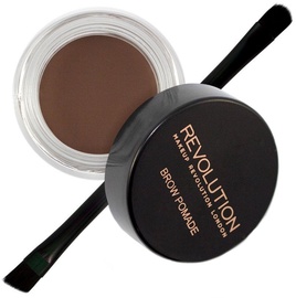 Makeup Revolution London Brow Pomade With Double Ended Brush 2.5g Chocolate
