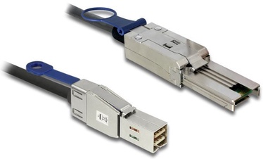 Delock Cable SAS HD SFF-mini / SAS SFF-mini Black 2m