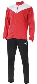 Puma Essentials Pro Poly Junior Tracksuit Red Black 176