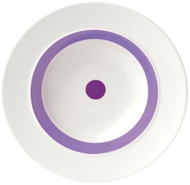ViceVersa Soup Plate "The Dot" 23.5cm Purple