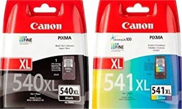 Кассета для принтера Canon PG540XL/CL541XL, черный/желтый/голубой/фуксия (magenta)