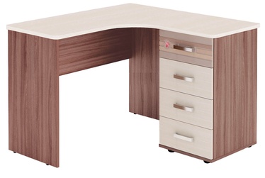 DaVita Britanija 52.15 Desk Koburg Oak/Ash Shimo/Beige