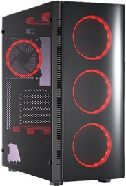 Golden Tiger Raptor F-65 Mid Tower ATX Black/Red