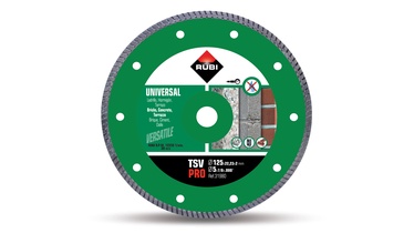 Griešanas asmens Rubi TSV 125, 125 mm x 22.23 mm x 2 mm