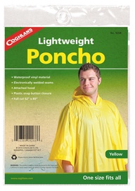 Lietusmētelis Coghlans Lightveight Poncho Yellow