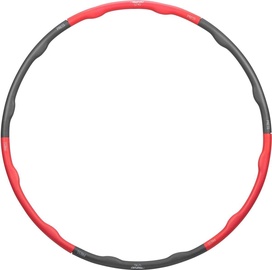 Hula hoop vingrošanas riņķi Avento, 1000 mm, 1.2 kg, rozā/pelēka