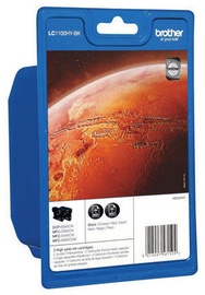 Brother LC-1100HYBK Ink Cartridge Twin Pack Black