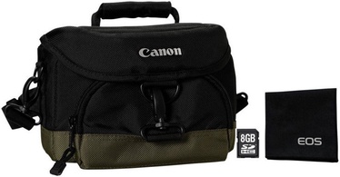 Canon EOS Accessory Kit 8GB Memory Card/Camera Bag 100EG/Lens Cleaning Cloth
