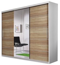 Idzczak Meble Wardrobe Astra White/Sonoma Oak