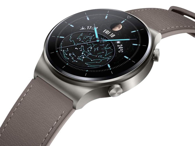 Viedais pulkstenis Huawei Watch GT 2 Pro, pelēka