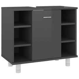 Шкаф для ванной VLX 802641, серый, 32 x 60 см x 53.5 см