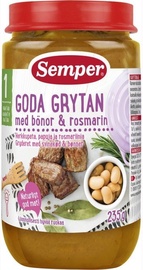 Semper Puree From 12 Months 235g Pork Stew With Beans And Vegetables