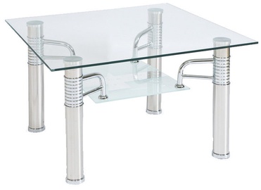 Kafijas galdiņš Signal Meble Reni D Transparent, 600x600x550 mm