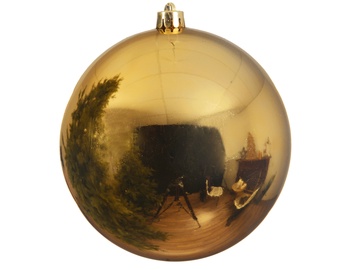 Елочная игрушка Decoris 022415, золотой, 200 мм