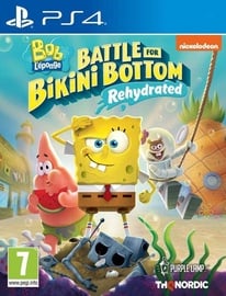 PlayStation 4 (PS4) mäng THQ SpongeBob Square Pants Battle for Bikini Bottom Rehydrated