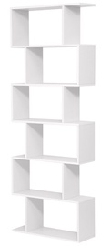 Songmics Bookshelf 70x24x190.5cm White