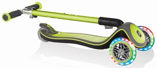 Laste tõukeratas Globber Elite Deluxe, roheline