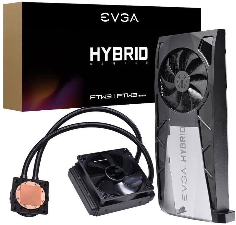 Vandens aušintuvas vaizdo plokštei EVGA FTW3 Hybrid Kit RGB for GeForce RTX 2080/2070