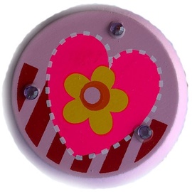 Woody Yo-Yo Light Pink With Heart 90735