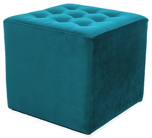 Pufs Signal Meble Lori Velvet Turquoise, 39x39x34 cm