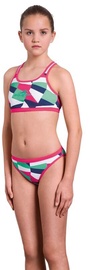 Peldkostīms Aquafeel 25527 01, zila/balta/zaļa/rozā