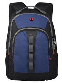 Portatīvā datora mugursoma Wenger Mars 16 Laptop Backpack Blue, zila/melna, 15.6-16"
