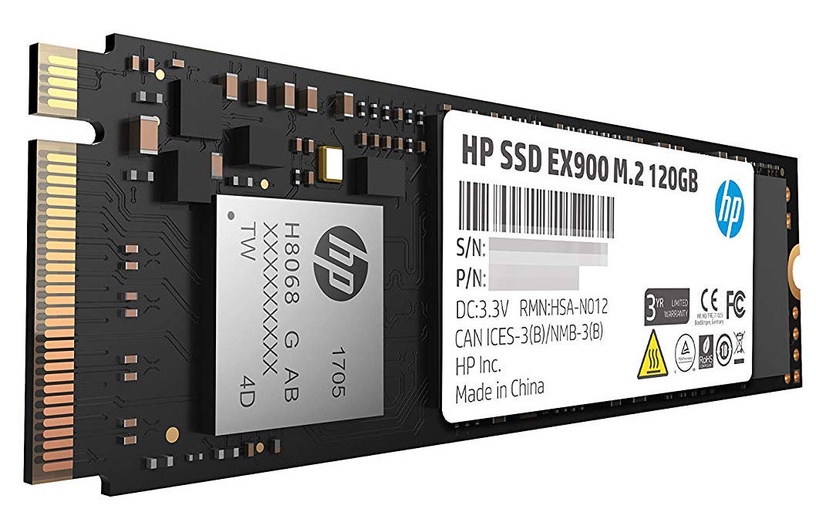 Kietasis diskas (SSD) HP, M.2, 120 GB