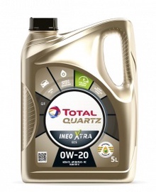 Mootoriõli Total Quartz Ineo Xtra 0W - 20, sünteetiline, sõiduautole, 5 l