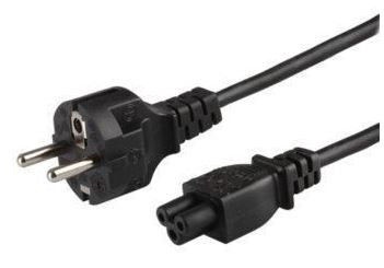 Savio Cable Schuko / 3-pin IEC320 C5 1.8m