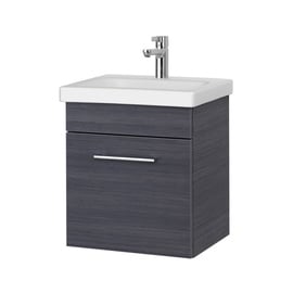 Комплект мебели для ванной Riva Essence SA49C-19A, серый, 34.6 x 45.6 см x 50 см