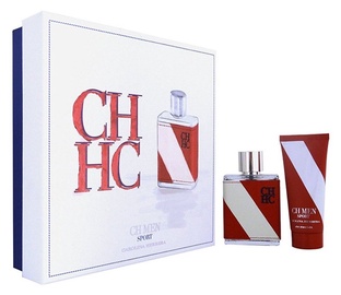 Carolina Herrera CH Sport 100ml EDT + 100ml After Shave Balm New Design