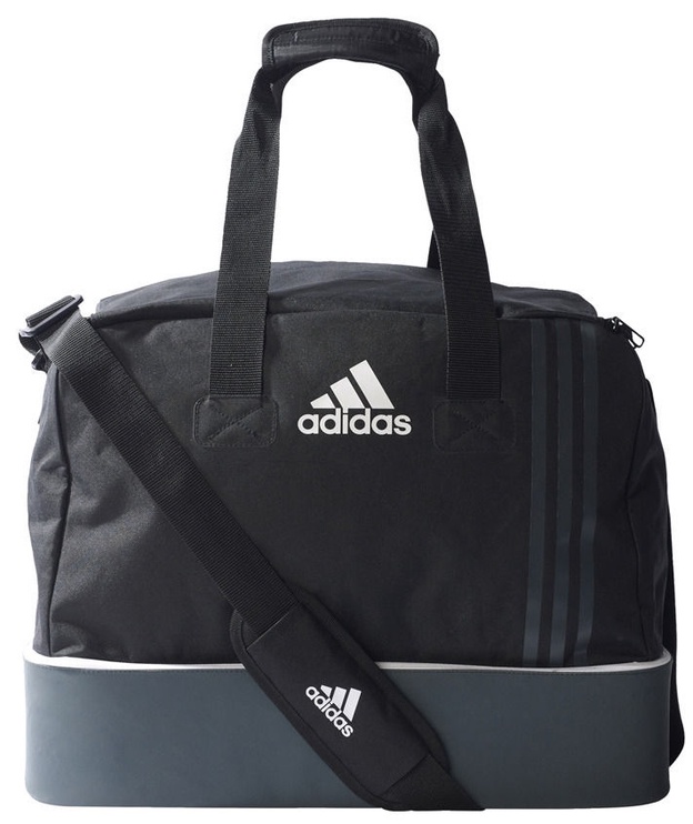 Sportinis krepšys Adidas, juoda/pilka